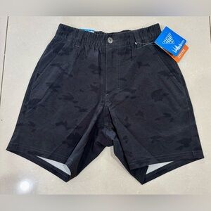 Black Camouflage Men's Shorts